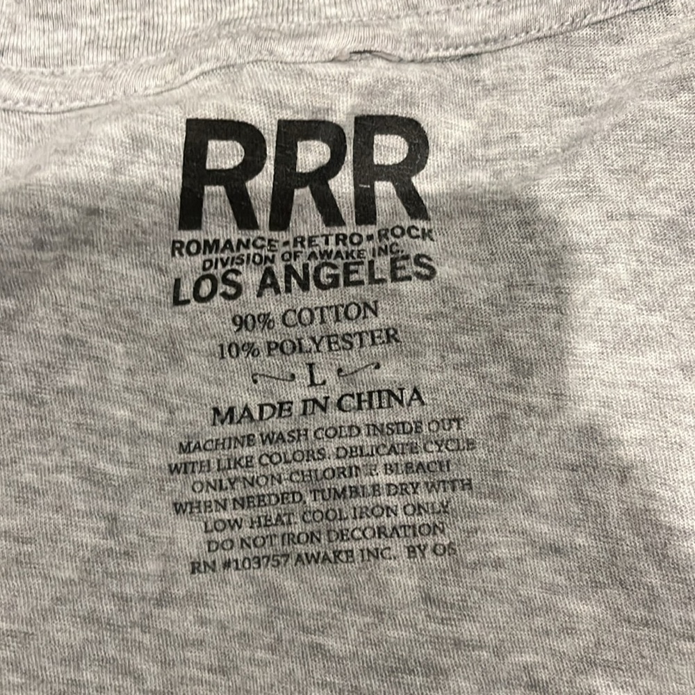 RRR V-neck T-shirt perfect bike night  look - Picture 2 of 4